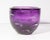Mid-Century Modern Purple Glass Bowl by Lars Hellsten Orrefors For Sale - Image 3 of 8