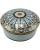Blue Vintage the Breakers Palm Beach Covered Porcelain Box Hotel Florida For Sale - Image 8 of 12