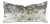 Fabricut Atelier Velvet in Platinum Velvet Lumbar Pillow Cover - Crushed Textured Stripe Velvet Rectangle For Sale
