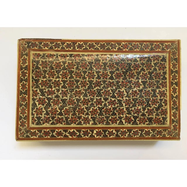 Early 20th Century Persian Micro Mosaic Box For Sale - Image 5 of 12