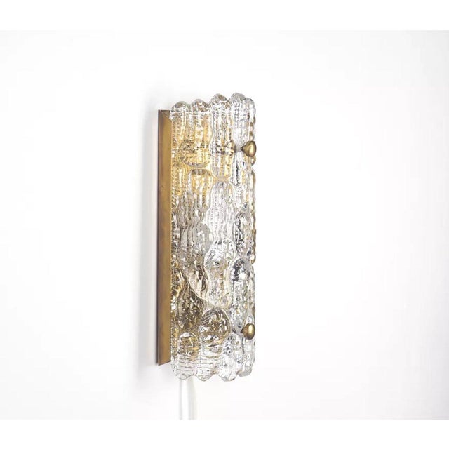 Mid-Century Modern Gefion Wall Lamp in Glass by Carl Fagerlund for Lyfa, 1960s For Sale - Image 3 of 7