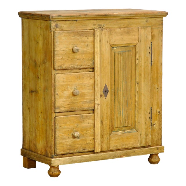 Vintage Cabinet in Pine, 1900 For Sale
