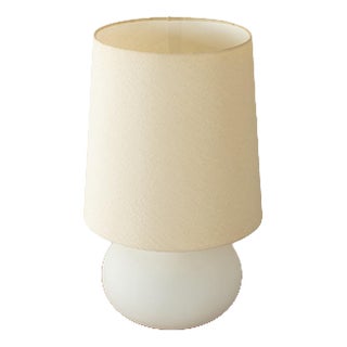 Table Lamp in Opal Glass by Heinz Josef Ohm for Glashütte Limburg, 1970s For Sale