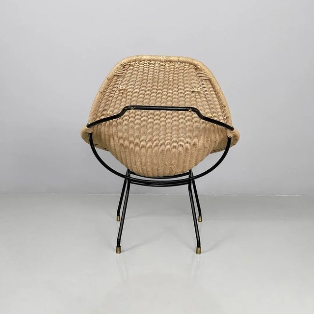 Mid-Century Modern Italian Du 50 Armchair by Gastone Rinaldi for Rima, 1950s For Sale - Image 14 of 18