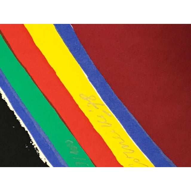 Guillaume corneille "La femme et l’oiseau" Silkscreen printing 1978 For Sale - Image 3 of 7