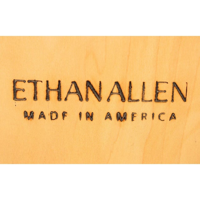Ethan Allen Radius Collection Maple Cabinet For Sale - Image 10 of 12