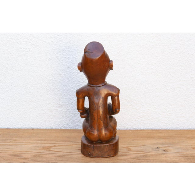 Early 20th Century African Phemba Mother & Child Figure For Sale - Image 5 of 8
