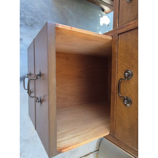 Mid 20th Century Sligh-Lowry Double-Pedestal Writing Desk For Sale - Image 11 of 18