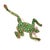 1980s 14k Yellow Gold Diamond & Emerald Frog Pin For Sale - Image 12 of 13