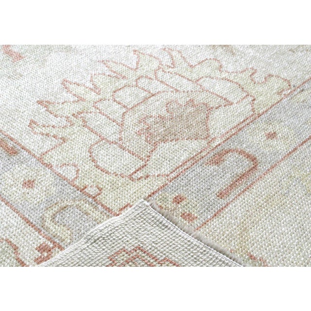 1960s Turkish Oushak Rug For Sale - Image 4 of 6