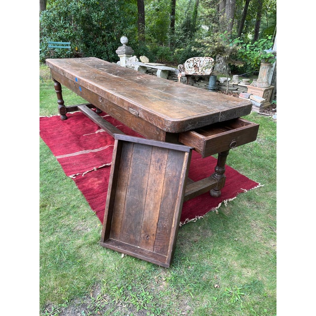 18th Century French Harvest Table For Sale - Image 9 of 12
