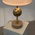 Metal Sculptural Travertine Table Lamp attributed to Angelo Brotto for Esperia, Italy, 1970s For Sale - Image 7 of 16