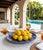 Hand-Painted Moroccan Safi Ceramic Charger Platter by M. Reda Dbila For Sale In West Palm - Image 6 of 10