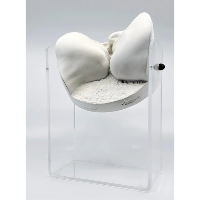 Late 20th Century Sculpture Bust For Sale - Image 5 of 11