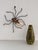 Gorgeous spider lamp with nine legs, made in italy, circa 1960s. this lamp is a typical outdoor lamp mounted over the...