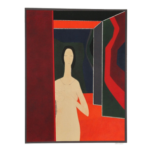 Minaux Original Lithograph Helene-Passante Signed & Numbered 1974