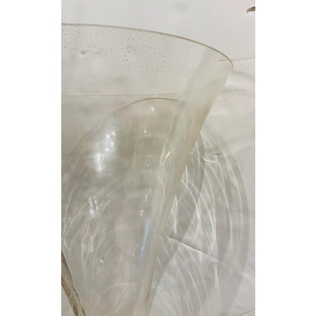 Global Views Global Views Modern Golden Glass Trumpet Vase For Sale - Image 4 of 5