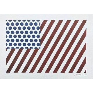 After Roy Lichtenstein, "Forms in Space", 1990s, Silk-Screen For Sale