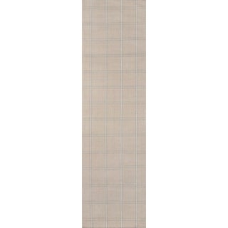 Erin Gates Marlborough Dover Beige Hand Woven Wool Runner 2'3" X 8' For Sale