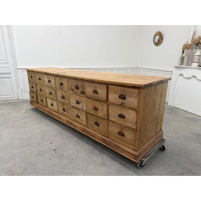 Antique Fir Workshop Cabinet, 1890s For Sale - Image 15 of 16