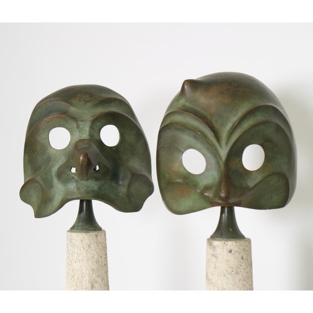 Metal 1970s Set of 2 Seguso Table Lamps by Elin Raaberg Nielsen For Sale - Image 7 of 10