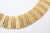 Modern Vintage Reticulated Textural Gold Plated Collar Necklace, 1960's For Sale - Image 3 of 10