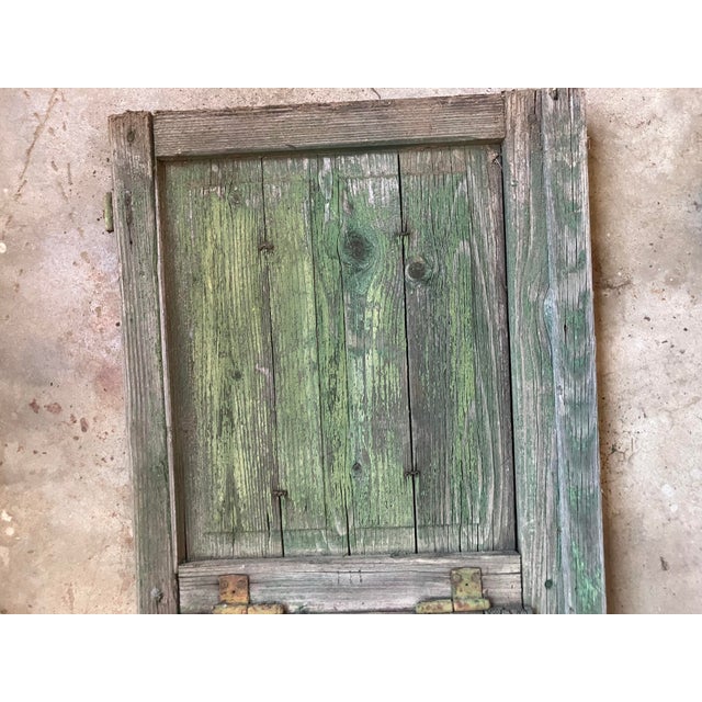 Late 19th Century French Rustic Shutter Doors For Sale - Image 12 of 13