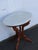 Late 1800s Victorian Eastlake Marble Top Carved Side Table 6909 For Sale - Image 13 of 18