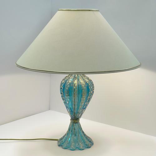 1960s Murano Glass Table Lamp from Barovier & Toso, 1960s For Sale - Image 5 of 10