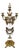 Italian Brevettato Cherub Candelabra Candle Holders For Sale