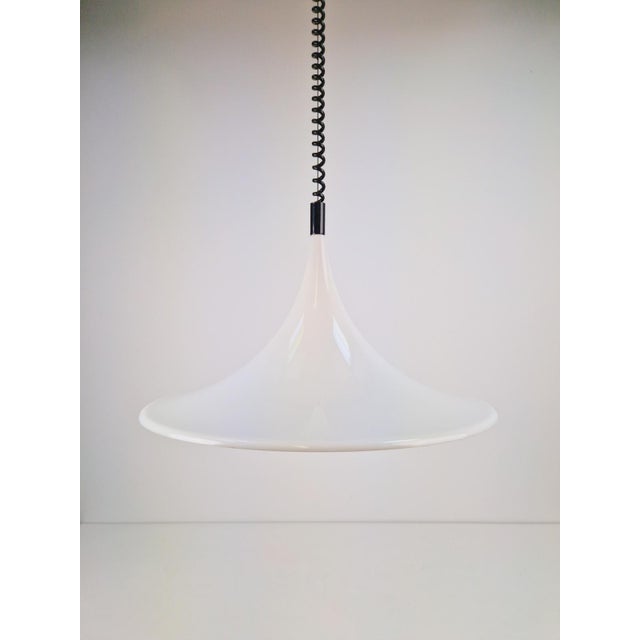 Vintage Space Age Witch Hat Pendant Lamp by Harco Loor, 1980 For Sale - Image 11 of 11