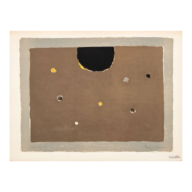 Manfred Schwartz "Somber Planet" Lithograph For Sale