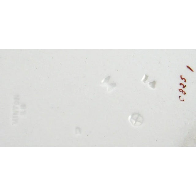 Mid 19th Century Antique 1867 Minton & Co. Oval Platter England Registry Mark Trophy Pattern For Sale - Image 5 of 6