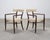 Set of Four T. H. Robsjohn-Gibbings Klismos Dining Armchairs For Sale - Image 9 of 18