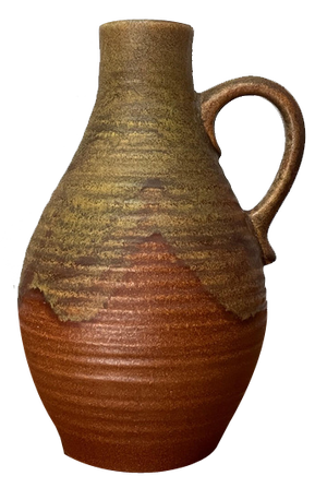 Mid-Century West German Pottery WGP Brutalist Carafe Vase from Dümler & Breiden, 1960s