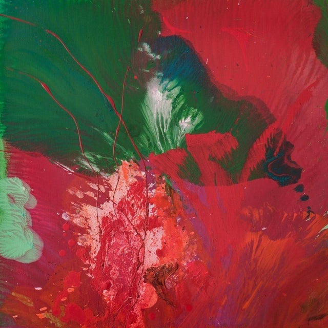 Agnieszka Zawisza, Flower, Oil on Canvas For Sale - Image 4 of 5