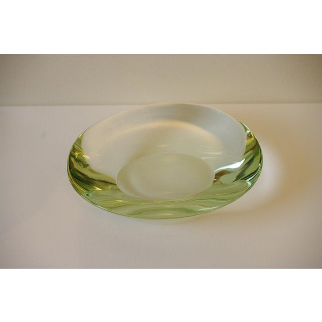 Glass Trinket Tray from Fontana Arte, Italy, 1980s For Sale - Image 6 of 9