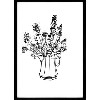 1980s Tom Wesselmann, Country Bouquet for Tammy (Large Hand Signed Screen Print),, Framed For Sale