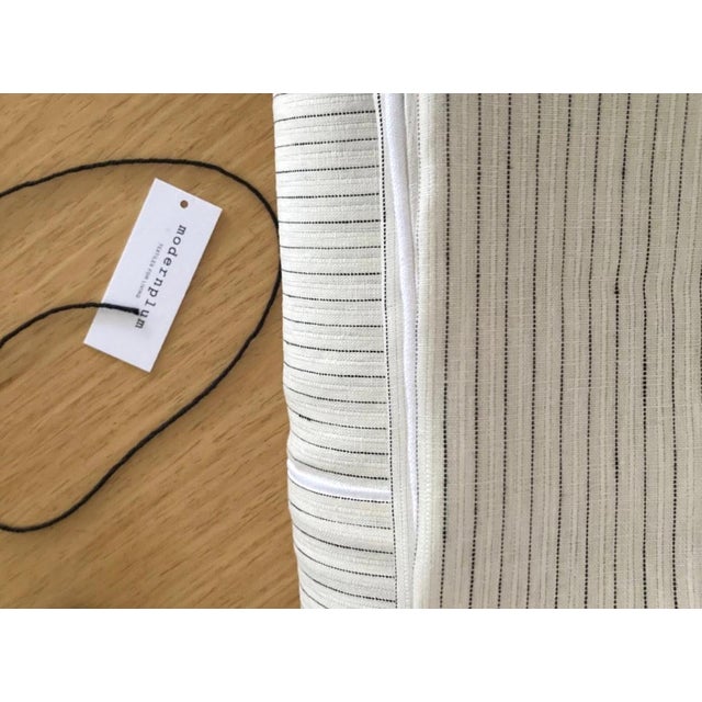 Cultivate a calm, organic ambiance with the Norse Mist collection by Modern Plum Home. Woven from premium 100% linen...