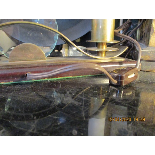 French Art Deco Shelf Lamps - a Pair of 2 For Sale - Image 11 of 11