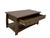 Brown Mission Crofter Style 1 Drawer Coffee Table - Model A32 For Sale - Image 8 of 10
