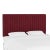 Margaux Headboard in Berry Classic Velvet, Full For Sale