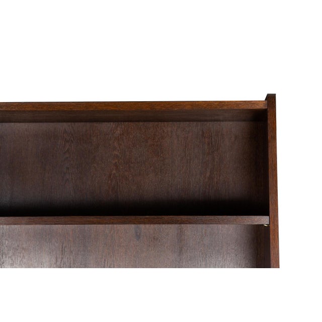Ebonized Oak Bookcase by Johannes Sorth for Nexo Mobelfabrik For Sale - Image 12 of 17