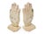 Mid 20th Century Sculptural Pink Marble Stone Hand Design Bookends - a Pair For Sale - Image 4 of 10