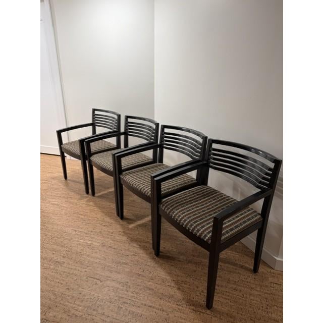 Modern Knoll Ricchio Chairs, Set of 4 For Sale - Image 3 of 6