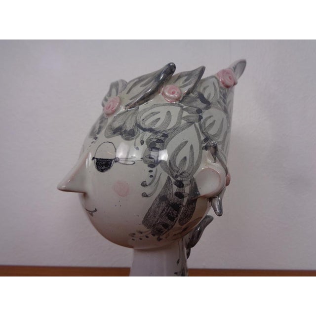 Ceramic Titania Vase by Bjørn Wiinblad for Illums Bolighus, 1960s For Sale - Image 13 of 16