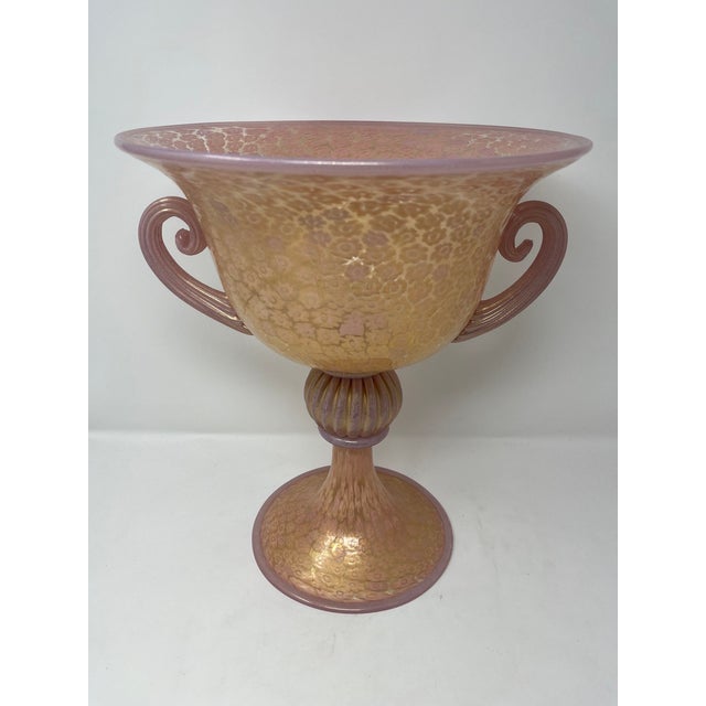 Millefiore Murano Glass Urn For Sale In Naples, FL - Image 6 of 7