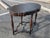 1940s 1940s Recently Refinished Victorian Style Mahogany Side Table With Carved Details For Sale - Image 5 of 9
