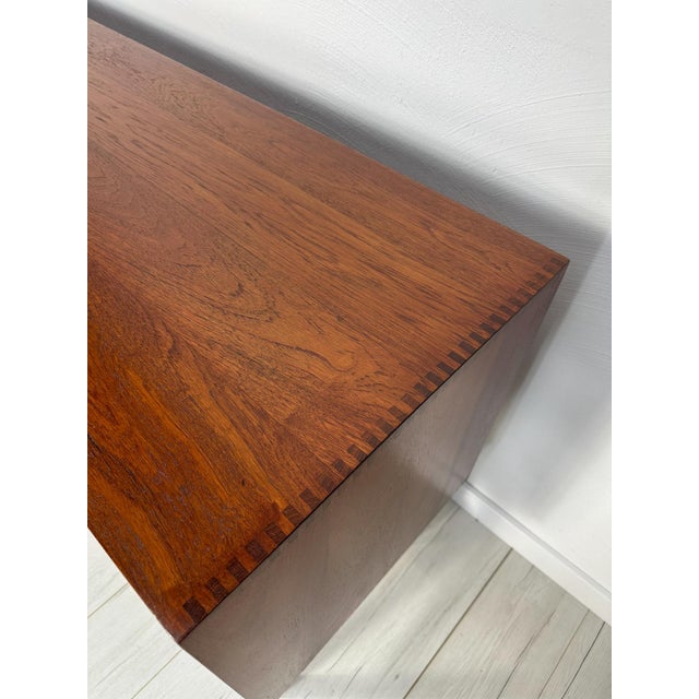 Vintage Danish Teak Sideboard by Peter Hvidt & Orla Mølgaard-Nielsen for Søborg Møbelfabrik, 1950s For Sale - Image 10 of 17