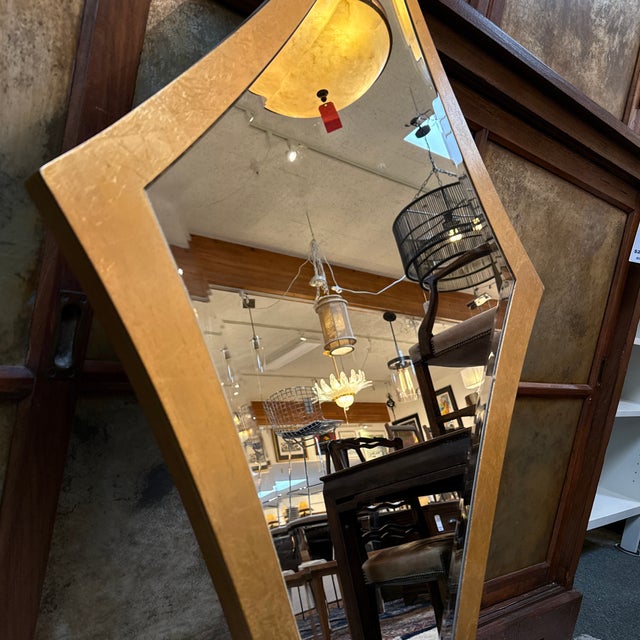 In the Style of Christopher Guy Diamond Wall Mirror For Sale In San Francisco - Image 6 of 12